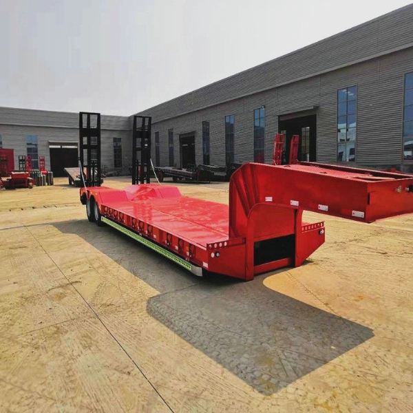 低平板半挂车