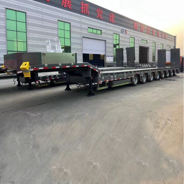 低平板半挂车